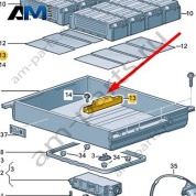 Площадка под АКБ Audi A6 (C8) 2019-2024 4K0915349