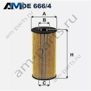 Масляный фильтр OE666/4 FILTRON для Мерседес CLA 180d