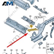 Тяга Audi Q8 e-tron 2024-2024/Audi e-tron 2019-2023 4KE803991