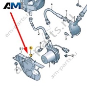 Проставка Audi A8 (D4) 2014-2017 4H0906435A