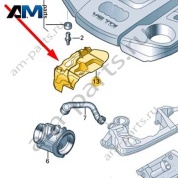 Накладка Audi Q7 (4M) 2016-2024 4M0103926