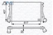 Интеркулер MAGNETI MARELLI (351319202020) на Volkswagen Passat B6 (2005-2011) 2.0TDI