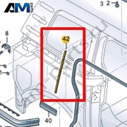 Уплотнитель Volkswagen id-Buzz 2023-2024 1T3868471
