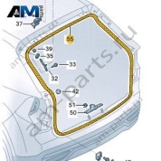 Уплотнитель крышки багажника Volkswagen Тигуан 57G827705A5AP