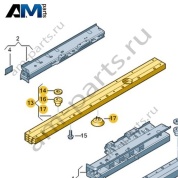 Усилитель порога Volkswagen id-Buzz 2023-2024 1N3810328