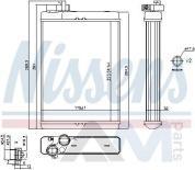 Теплообменник NISSENS (70231) на Audi Q5 (8R) 2.0TFSI (2008-2012)