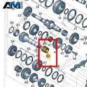 Сепаратор игольчатого подшипника VAG 0A5311115B