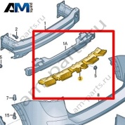 Крепежная планка Volkswagen Taos 2021-2023 2GL807863