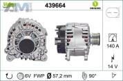 Генератор (439664) VALEO для Audi TT (8J) 2006-2014