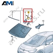 Накладка Volkswagen id3 2020-2024 10A862505