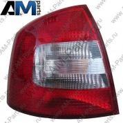 Задний фонарь левый Октавия А5 Depo 665-1918L-UE