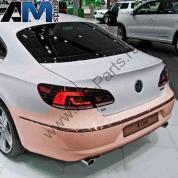 Бампер задний (R-Line) Passat B7 (грунт) 3AE807417AAGRU