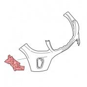 Кронштейн переднего бампера правый Mercedes CLS-klasse C257 A1668804501