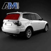 Стекло заднее БМВ Х3 Е83 51317055432