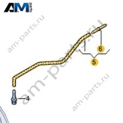 Вентиляционный шланг Volkswagen AMAROK 2013-2016 2H0301047B