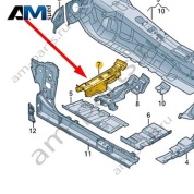 Поперечина сиденья Audi A6 (C8) 2019-2024 4K0803174A