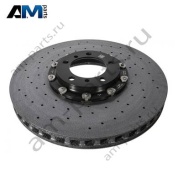 Перфорированный передний левый тормозной диск 971615301S Porsche Panamera II