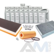 Оригинальный комплект ТО-2/4 на Volkswagen Touareg (2011-2014) 3.0 V6 TSI 290 л.с. (масло LL3 с допуском 504/507)