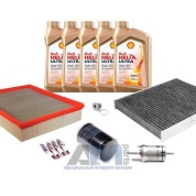 Комплект фильтров для ТО-4 Transporter 2.0 TFSI с маслом Shell 0W30