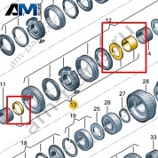 Внутреннее кольцо VAG 0F6398371