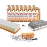 Комплект фильтров для ТО-2/4 Audi Q5 2008-2017 3.2TFSI с маслом Shell 0W30