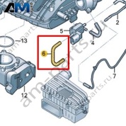 Соединительный шланг VAG 06L133583G