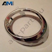 Накладка решетки бампера перед лев хром кольцо под противотуманный фонарь A2218852722 Mercedes CLS C218