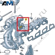 Ремкомплект для турбонагнетателя VAG 03L198701G
