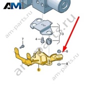 Опорный кронштейн Audi Q7 (4M) 2016-2024 4M0614235D