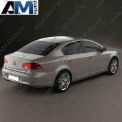 Крыло заднее правое Passat B7 3AE809844