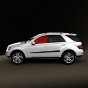 Стекло передней двери левое Mercedes ML W164 A1647250910