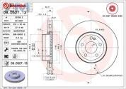 Передние тормозные диски (09.D527.13) BREMBO для Mercedes C-Class W205 C250