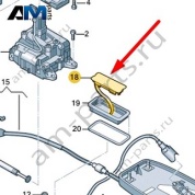 Крышка Audi Q7 (4M) 2016-2024 4M0713079