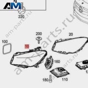 Фара левая A1179065700 Mercedes CLA C117