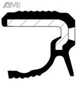 Сальник коленвала задний (CORTECO) 20036307B для BMW 1 серия (F20) 2010-2015 M135i