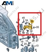 Петля двери Volkswagen id-Buzz 2023-2024 1T5827303