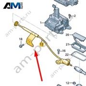 Трос Audi A8 (D5) 2018-2024 4N0713045F
