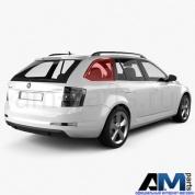 Стекло боковое (неподвижное) без предвар для Skoda Octavia A7 5E9845298GNVB