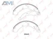 Задние барабанные колодки Поло Седан LYNXauto BS-8002