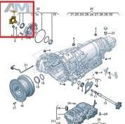 Приводной вал правый 0D5409356  Volkswagen Touareg III (2018-2023) AL552 (8-АКП)
