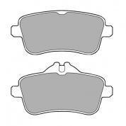 Задние тормозные колодки 2521502 (TEXTAR) для автомобилей MB