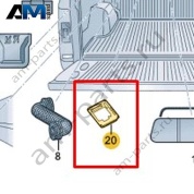 Блок управления жесткой крыши Volkswagen AMAROK 2013-2016 2H1035133