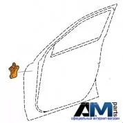 Петля водительской двери нижняя A2927200237 Mercedes GLE-Coupe C292