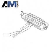 Задний глушитель Туарег (2011-2014) 3.0 TDI 7P6253609AC