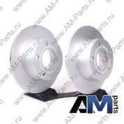 Задние тормозные диски ZIMMERMANN 100.1217.20  Skoda 3U (2001-2008)