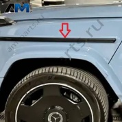 Молдинг левого крыла черный Mercedes G-class W465 A4636986701