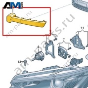 Планка подсветки Volkswagen id3 2020-2024 10A941653B