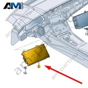 Дисплей Audi A6 (C8) 2019-2024 4K0919605
