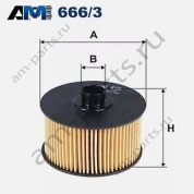Масляный фильтр OE666/3 FILTRON для Мерседес A-200