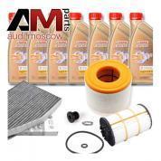 Комплект для ТО-1/3 для Audi A7 (4G) 4.0TFSI (2015-н.в.) с маслом Castrol 5W30 (504/507)